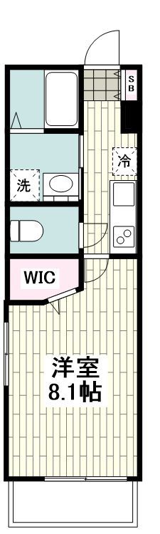 横浜市金沢区富岡西のマンションの間取り