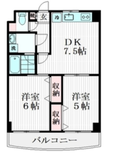 ソルティハイムの間取り