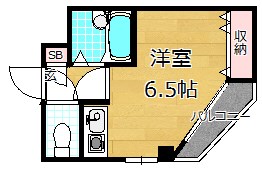 ラピュタ牧野阪の間取り