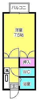 アートイン　ラフィーネの間取り