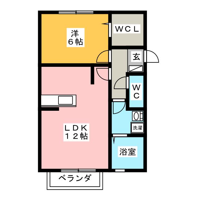 Ａｒｃ－ｅｎ－ｃｉｅｌの間取り