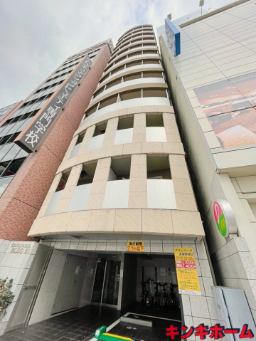 【広島市南区金屋町のマンションの建物外観】