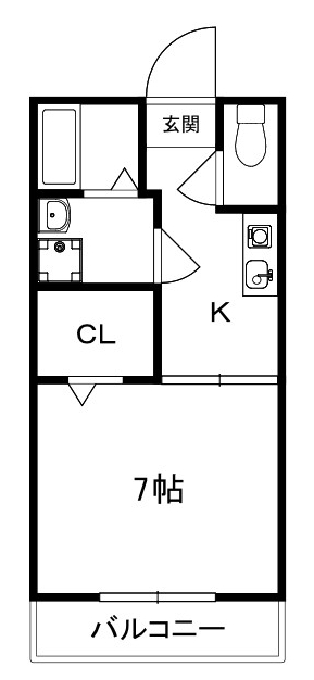 西原グリーンヒルズの間取り