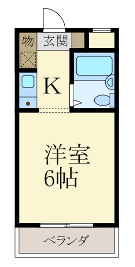 ソレール丸橋の間取り