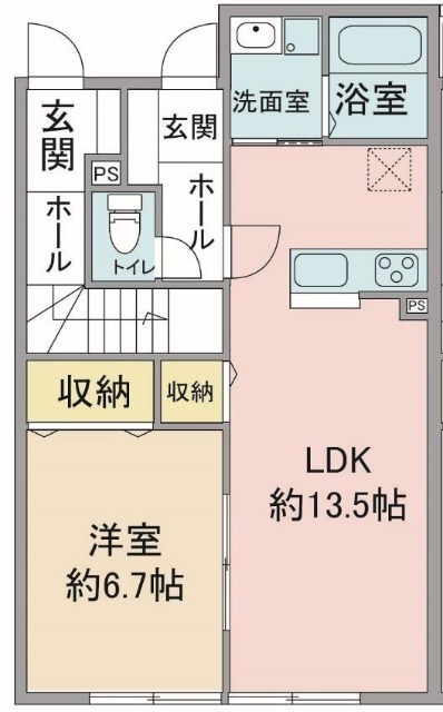 メゾン・パルIIの間取り