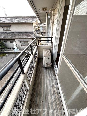 バルコニー　東向き