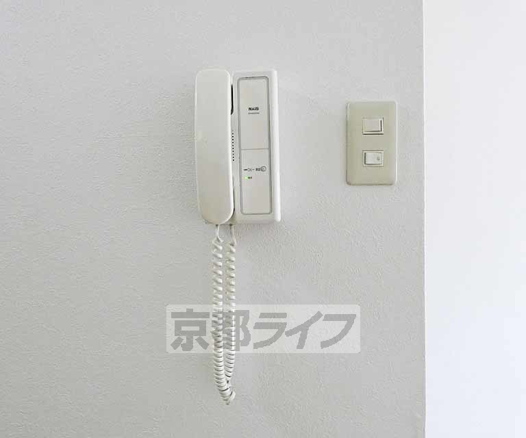 セキュリティ　インターホンです。