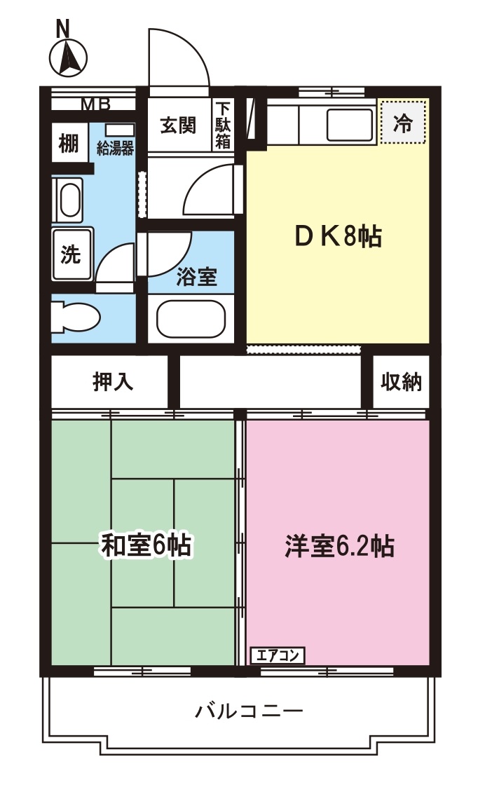 エクセレント日吉の間取り
