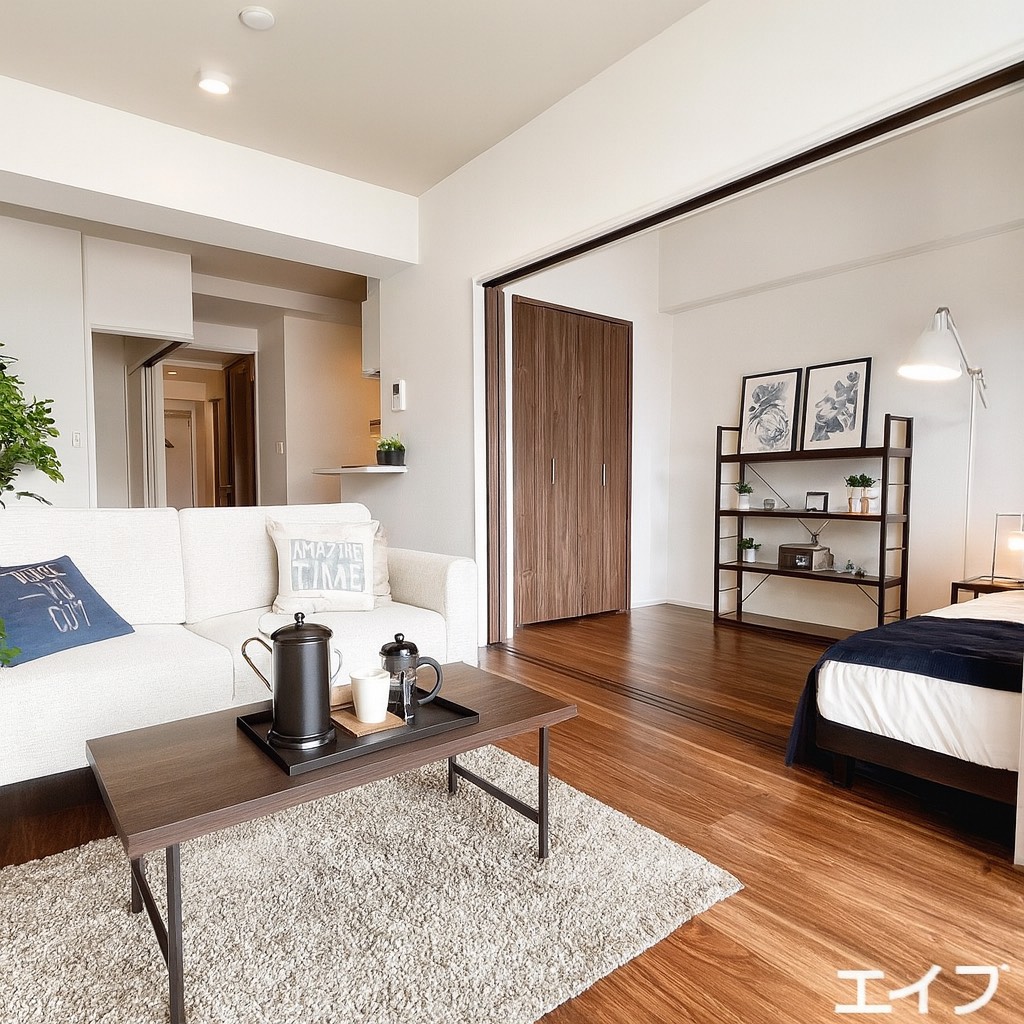 居室・リビング　家具はCGです。