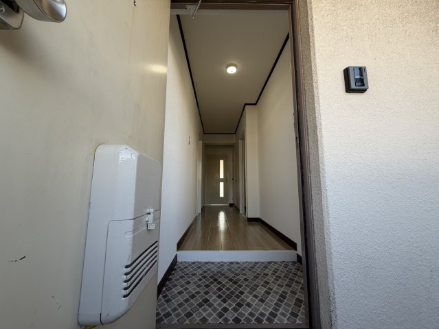 玄関　ゆったりとした玄関です