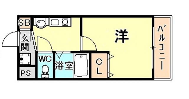 グランデ・アステール芦屋の間取り写真