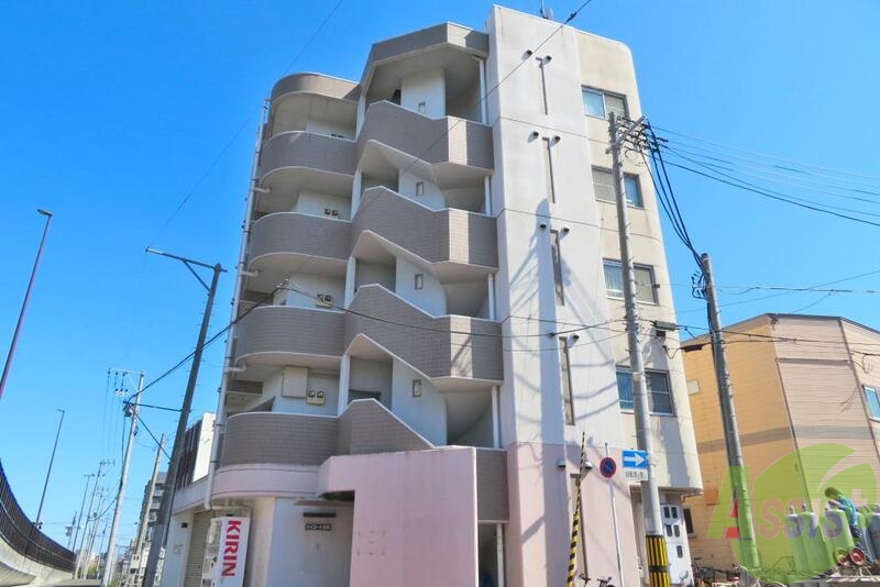 建物外観　仙台市若林区「ハイコート白萩」