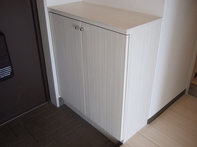 その他　シューズボックスがあるので玄関がすっきりしますね