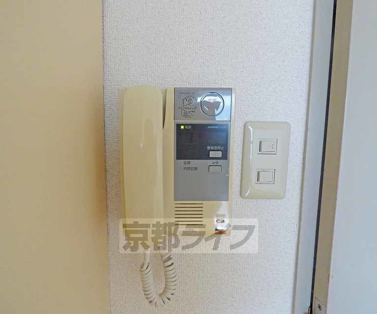 セキュリティ　来客時も安心です。