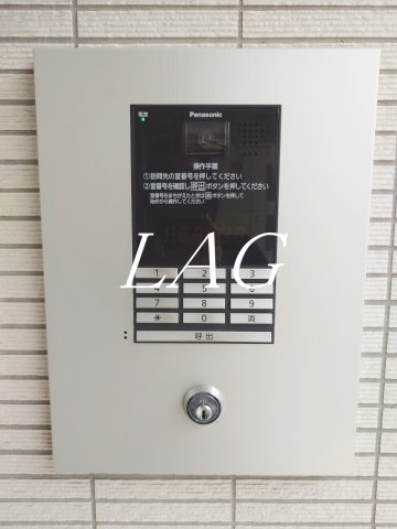 セキュリティ　オートロックです。