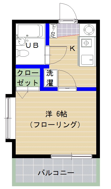 グレイス九産大前の間取り写真