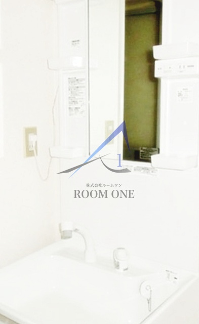 洗面設備　洗面台です。