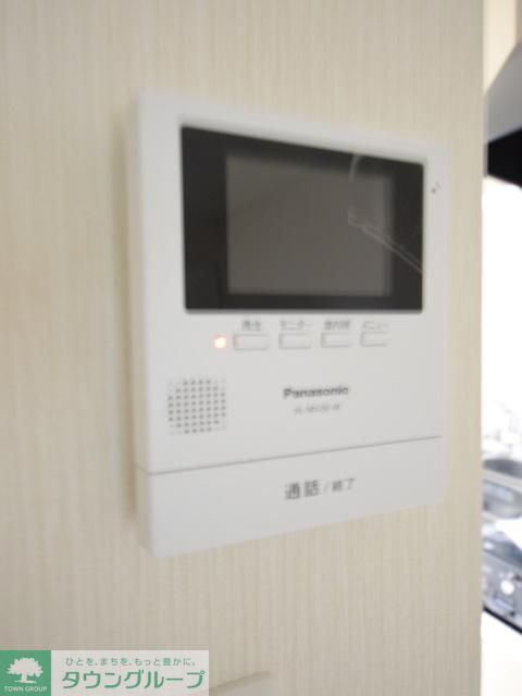 セキュリティ　モニター付で来客時も安心