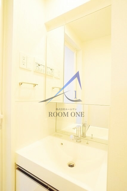 洗面設備　洗面台です。
