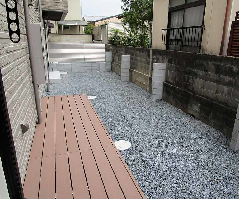 バルコニー　１０２号室の写真です。