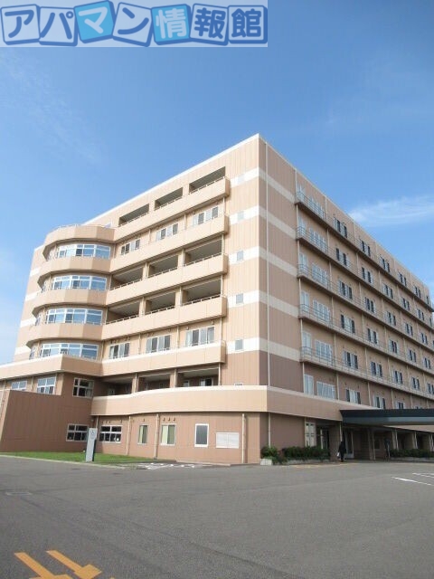 病院　青山信愛会新潟信愛病院（病院）まで1180m