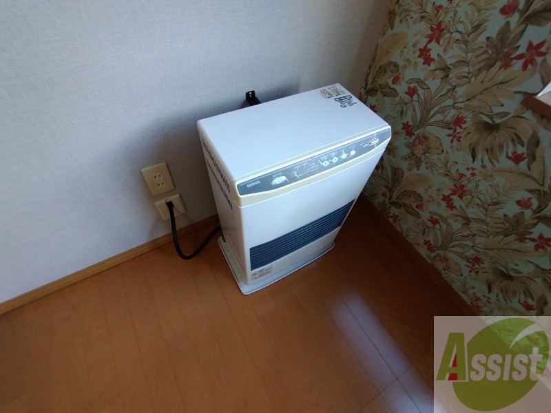 その他設備　灯油暖房です。札幌の寒い冬もこれで大丈夫！