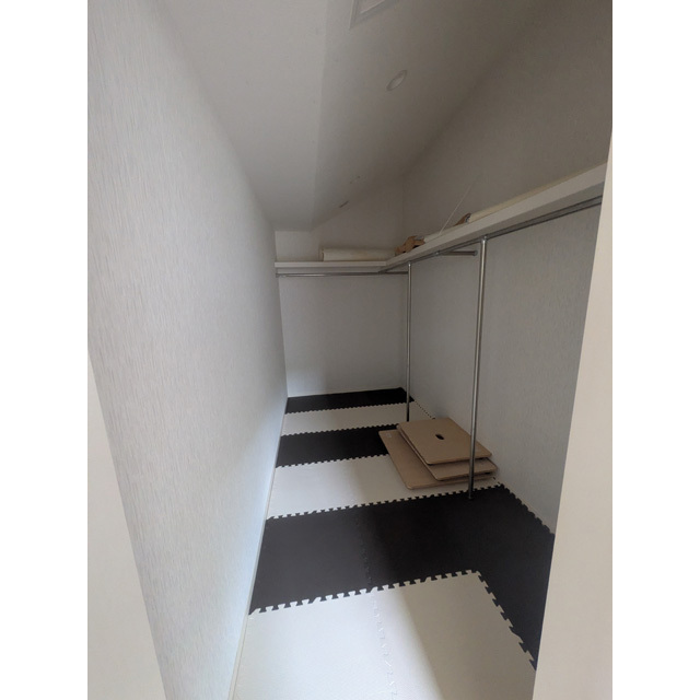 収納　ウォークインクローゼット