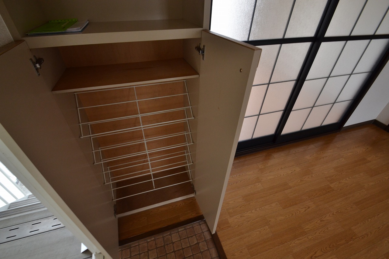 玄関　こんにちは