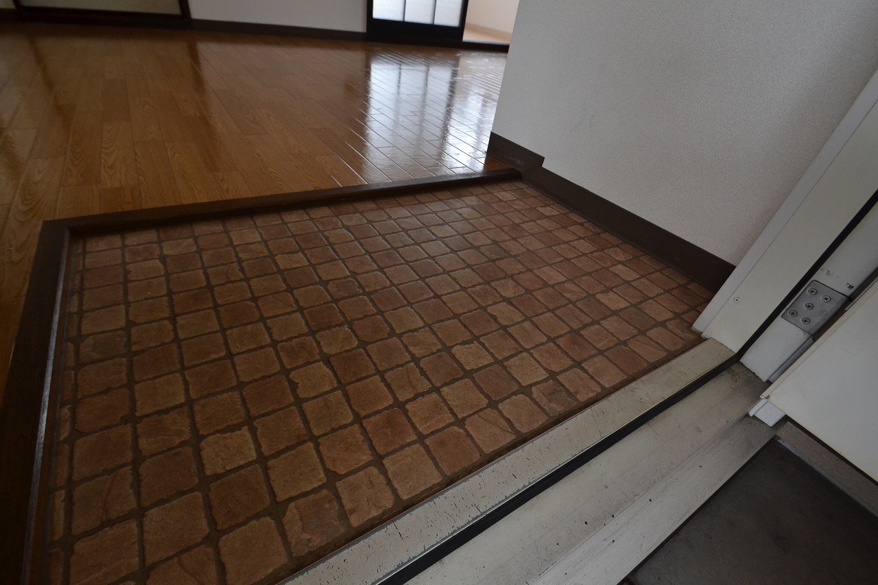玄関　こんにちは