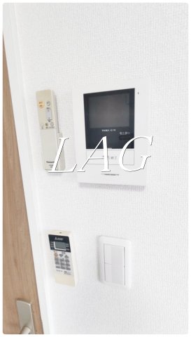 セキュリティ　モニター付インターホンです。