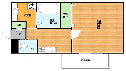 casa松丘の間取り写真