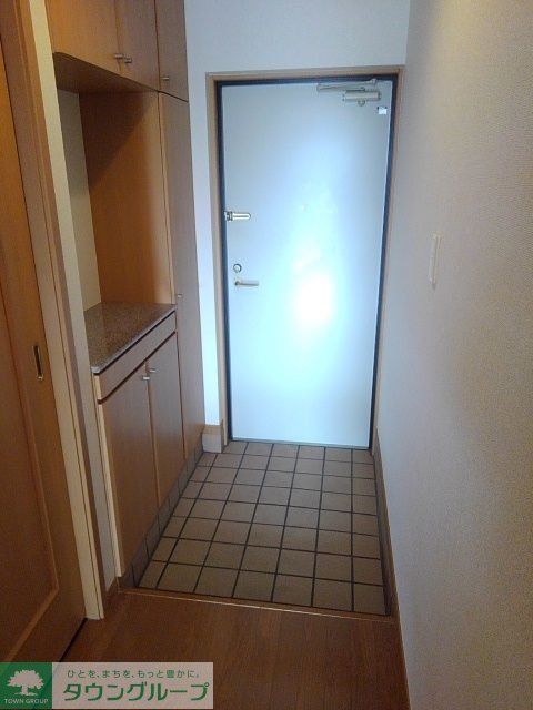 桜並木パークマンションの玄関写真