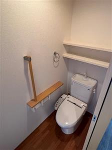 ＪＲ筑豊本線 若松駅 徒歩9分 11階建 築19年のトイレ写真
