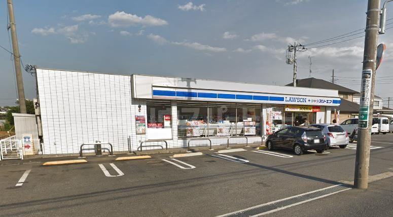 コンビニ　ローソン・スリーエフ市川堀之内五丁目店（コンビニ）まで690m