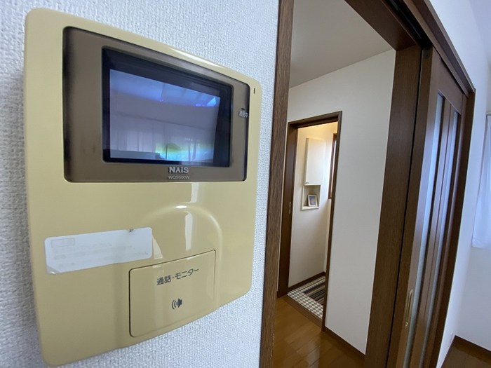 セキュリティ　※参考写真※防犯対策に有効なカメラ付きインターホン☆事前に来