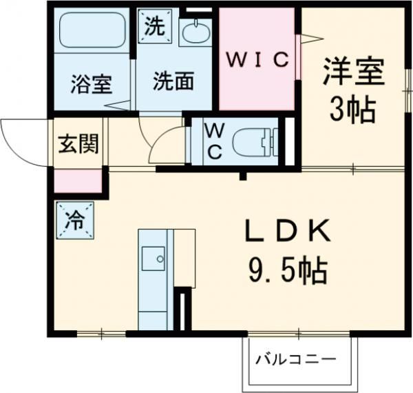 コスモ Aの間取り写真