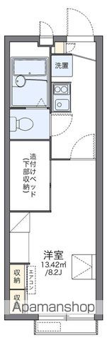 レオパレスステラート大洲の間取り写真