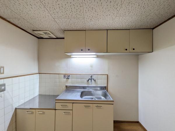ＪＲ山陰本線 丹波口駅 徒歩5分 2階建 築102年のキッチン写真
