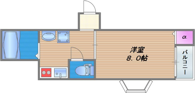 コレットの間取り写真
