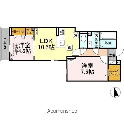 徳丸7丁目PJの間取り写真