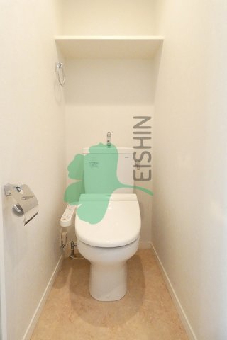 トイレ　清潔感のあるトイレです。