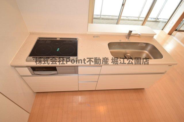 ＪＲ東西線 海老江駅 徒歩3分 8階建 築11年のキッチン写真
