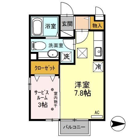 マインシュロス一条の間取り写真