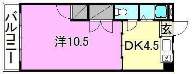 ロイヤル三津の間取り