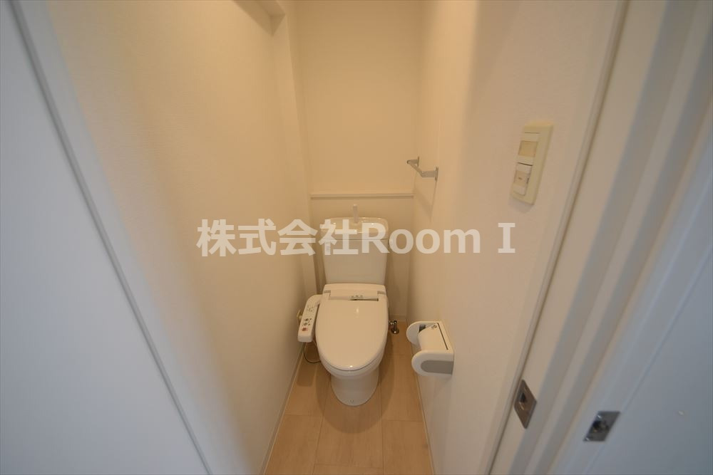 トイレ　ゆったりとした空間のトイレです