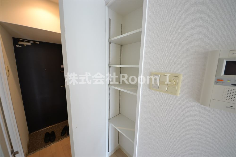 収納　ちょっとした収納スペースも充実しています