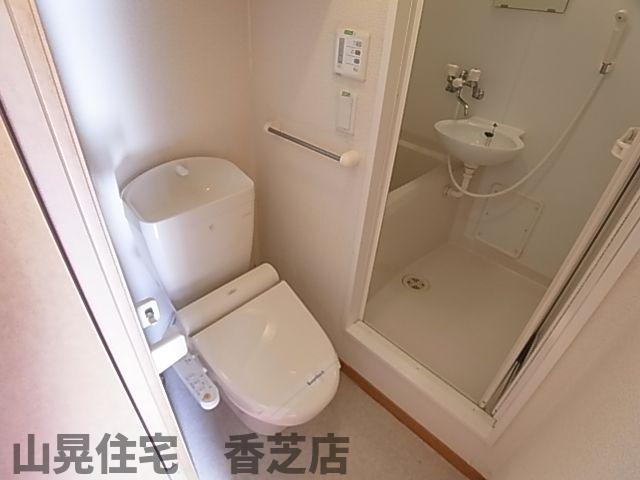 【香芝市別所のアパートのトイレ】