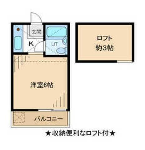 東京都立川市一番町４（アパート）の賃貸物件の間取り