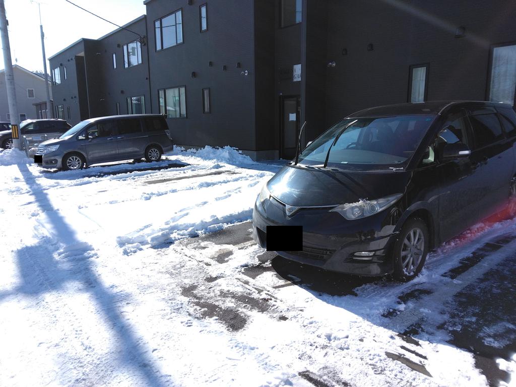 【ラグナガーデンVIの駐車場】