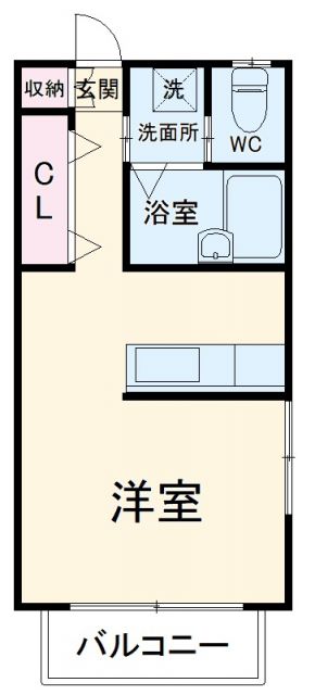 神奈川県横須賀市富士見町３（アパート）の賃貸物件の間取り